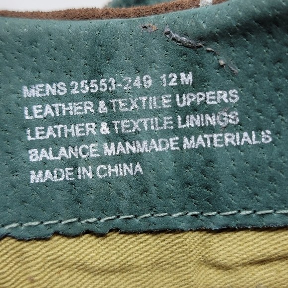 STACY ADAMS Men’s Octavius Cap Toe Inside Zip Boots Brown Size 12 Pre-owned - Picture 4 of 10